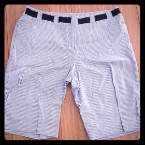 I N C BLACK & WHITE cotton shorts ❤️